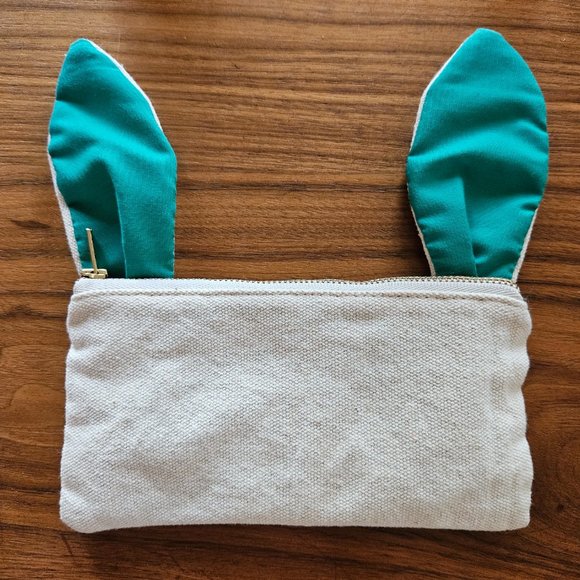 Meri Meri Bunny Zipper Pouch - Picture 2 of 4